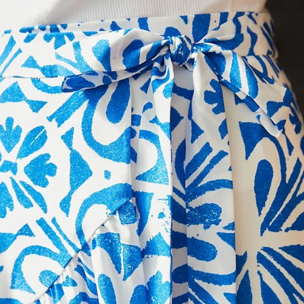 COPY - Anthropologie Hutch Printed Wrap Maxi Skirt XL new with tag - Picture 2 of 8